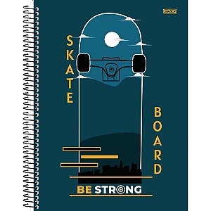 Caderno 15X1 Capa Dura BE STRONG 240F