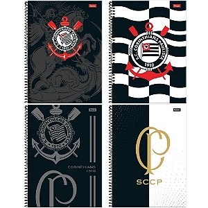 Caderno 15X1 Capa Dura Corinthians 240FLS.