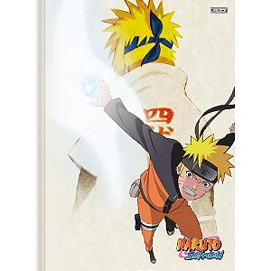 Caderno Brochura 1/4 Capa Dura Naruto 80F