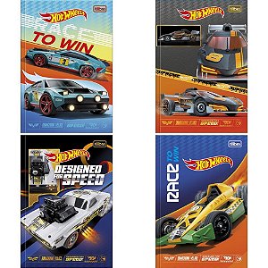 Caderno Brochurao Capa Dura HOT Wheels 80FLS. PCT.C/05