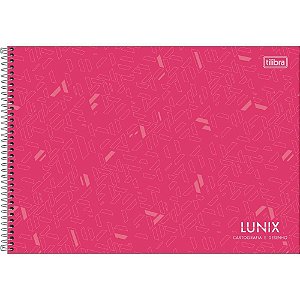 Caderno Desenho UNIV Capa Dura Lunix 60FLS.
