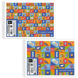 Caderno Desenho Universitario 48FLS. S/SEDA