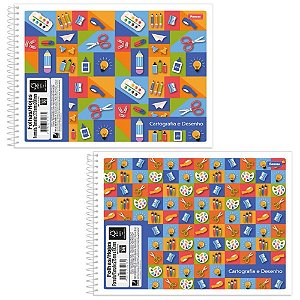 Caderno Desenho Universitario 96FLS. S/SEDA