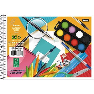 Caderno Desenho Universitario 96FLS. S/SEDA
