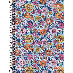 Caderno Espiral 1/4 Capa Dura D+ 96 Folhas