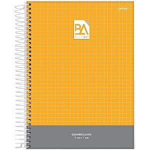 Caderno Quadriculado Univers. Basic ART 96FLS. 0,7X0,7CM ESP