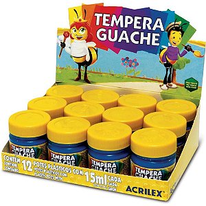 Tinta Guache 015ML Amarelo Ouro