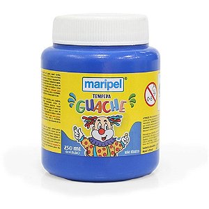 Tinta Guache 250ML Azul Escuro (67897731141172)