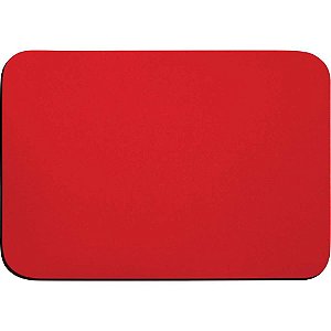 Mouse PAD Tecido Emborrachado Vermelho