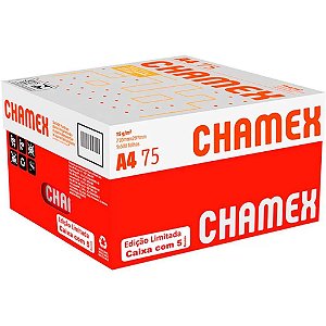 Papel Sulfite A4 Chamex 75G 05 PCTX500 FLS
