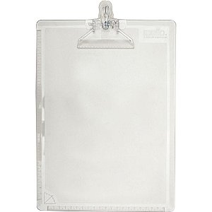 Prancheta Plastica Dellocolor Cristal