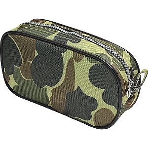 Estojo Tecido Camuflado Retangular Grande 1Z