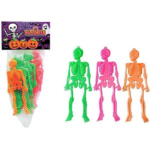 Fantasia Acessorio Halloween KIT Mini Esqueleto