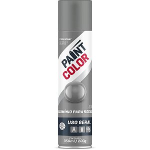 Tinta SPRAY Paintcolor 350ML Aluminio P/RO