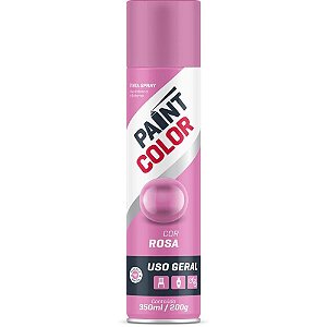 Tinta SPRAY Paintcolor 350ML Rosa 200G