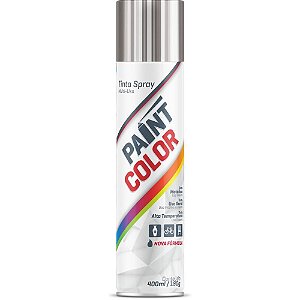 Tinta SPRAY Paintcolor 400ML Metalica CROM