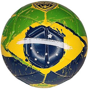Bola de Futebol Brasil Mini PRO BALL VD/AM/AZ