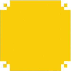 Plastico Adesivo 45CMX10M PVC Fosco Amarelo