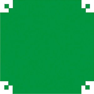 Papel de Seda Verde Bandeira 48X60CM 20G