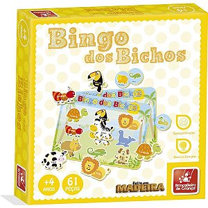 Jogo de Bingo Bingo dos Bichos