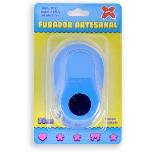 Furador Papel e EVA Gigante Circulo 38MM.