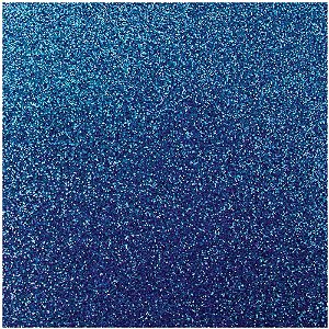 Placa em EVA com Gliter 60X40CM Azul Escuro 2MM