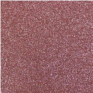 Placa em EVA com Gliter 48X40CM. Rosa Claro 2MM.