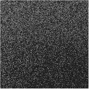 Placa em EVA com Gliter 48X40CM. Preto 2MM.