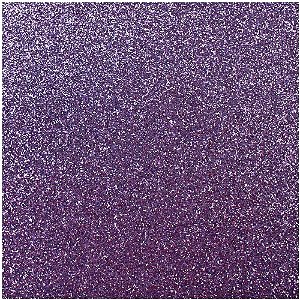 Placa em EVA com Gliter 48X40CM. Lilas 2MM.