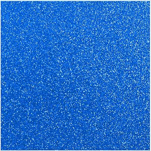 Placa em EVA com Gliter 48X40CM Azul Meia Noite 2MM