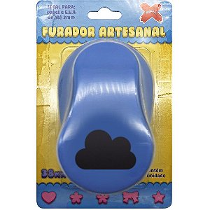 Furador Papel e EVA Gigante Nuvem 38MM