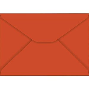 Envelope Carta Colorido 114X162MM Vermelho 85G
