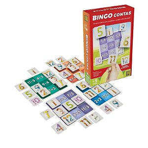 Jogo de Tabuleiro Bingo Contas - GROW