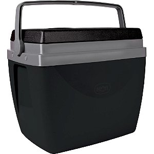 Caixa Termica 34L C/ALCA Preta (7898580991145)