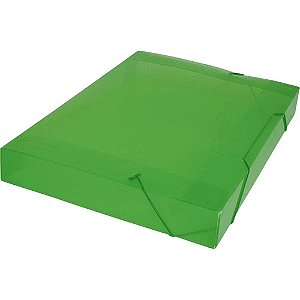 Pasta ABA Elastica Plastica Oficio 40MM Verde SOFT