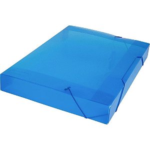 Pasta ABA Elastica Plastica Oficio 40MM Azul SOFT