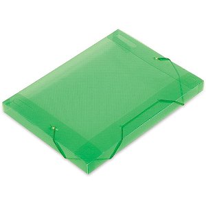 Pasta ABA Elastica Plastica Oficio 30MM Verde SOFT