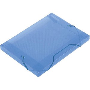 Pasta ABA Elastica Plastica Oficio 30MM Azul SOFT