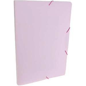 Pasta ABA Elastica Plastica Oficio 20MM Serena Rosa Pastel