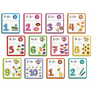 QUEBRA-CABECA Madeira Primeiras Contas 47PCS