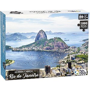 QUEBRA-CABECA Cartonado Rio de Janeiro 1000 Pecas