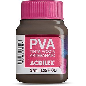 Tinta PVA 37ML. Marrom Escuro