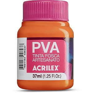Tinta PVA 37ML. Laranja