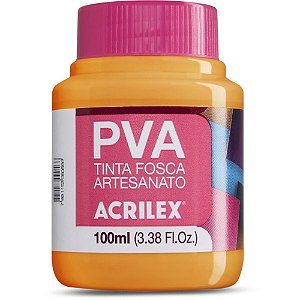 Tinta PVA 100 ML Amarelo Cadmio - Acrilex PCTE C/6