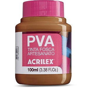 Tinta PVA 100ML. Marrom