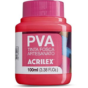 Tinta PVA 100ML. Rosa Escuro