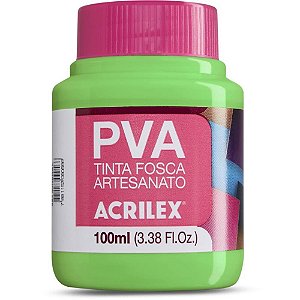 Tinta PVA 100ML. Verde Folha