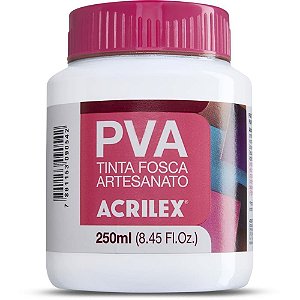 Tinta PVA 250ML. Branco