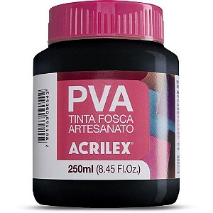 Tinta PVA 250ML. Preto