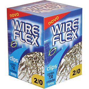 Clips Galvanizado ACO 2/0 500G (7898928646034)